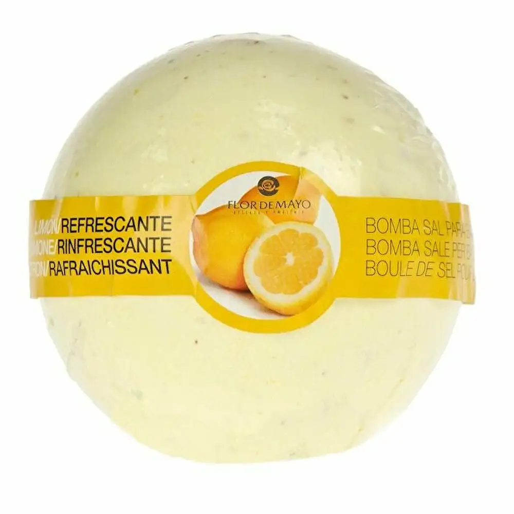Pompe de bain flor de mayo citron 250 g_2926. DIAYTAR COTE D'IVOIRE - Votre Destination Shopping Authentique. Explorez notre boutique en ligne et découvrez des trésors qui reflètent l'âme du Côte d'Ivoire, pour une expérience shopping unique.