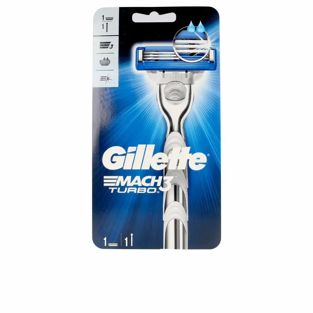 Rasoir manuel gillette mach3 turbo_3243. Bienvenue chez DIAYTAR COTE D'IVOIRE - Où le Shopping Devient un Plaisir. Découvrez notre boutique en ligne et trouvez des trésors qui égaieront chaque jour de votre vie.