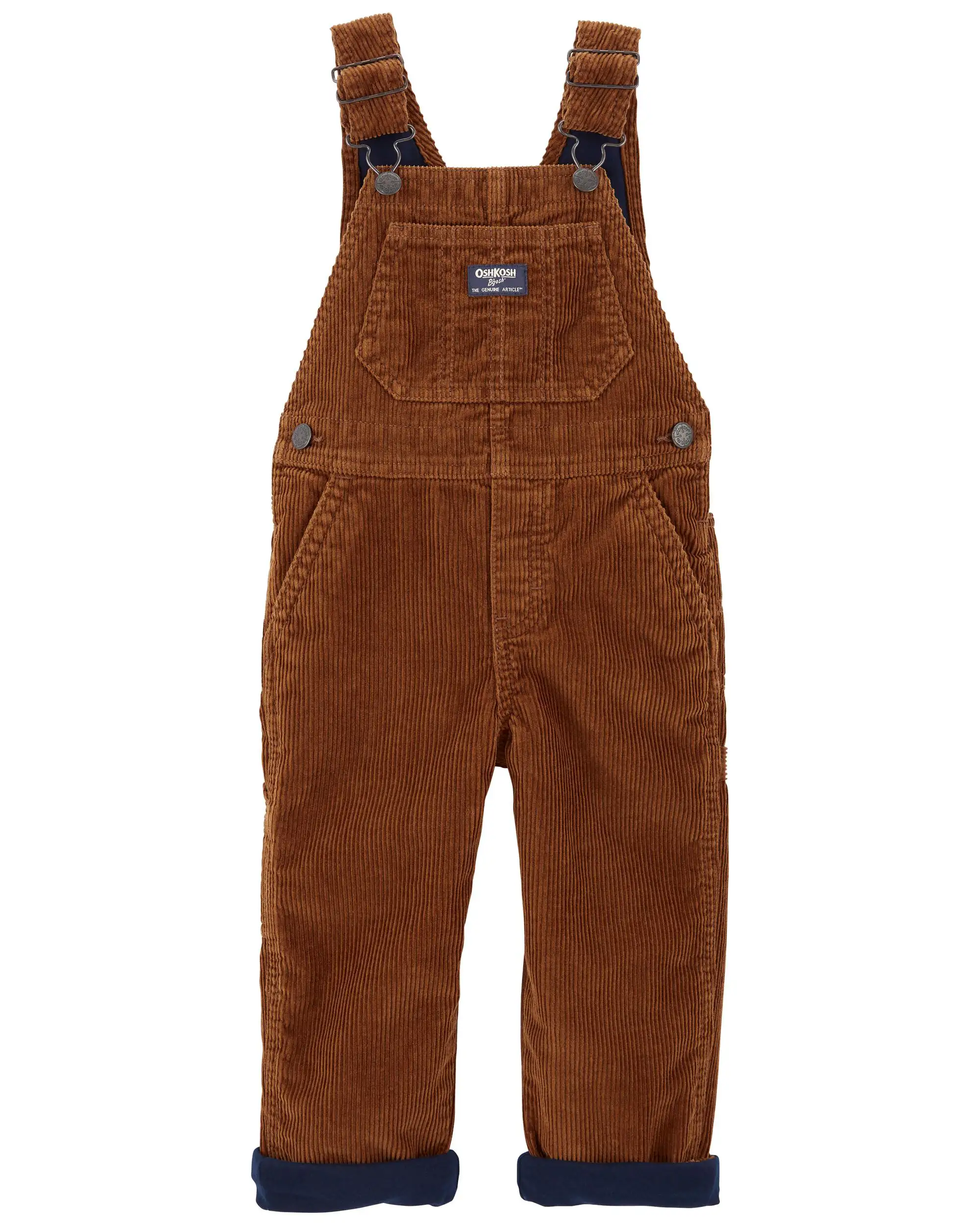 Salopette en velours doublee de jersey marron_2638. DIAYTAR COTE D'IVOIRE - Où le Shopping est un Plaisir Engagé. Parcourez notre catalogue et choisissez des produits qui respectent vos valeurs et vos attentes.