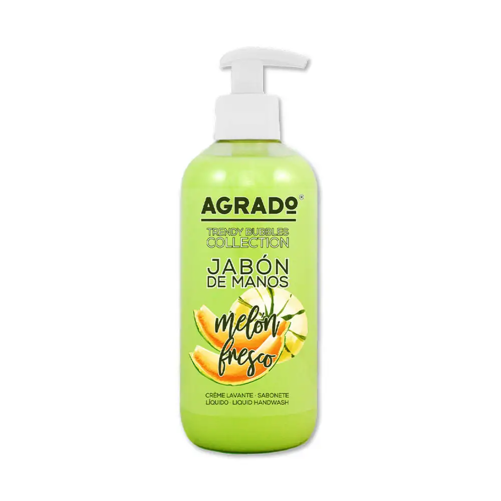 Savon mains agrado melon 300 ml_9886. DIAYTAR COTE D'IVOIRE - Où Chaque Produit est une Histoire à Raconter. Découvrez notre sélection de produits qui vous permettent de créer votre propre récit à travers vos achats.