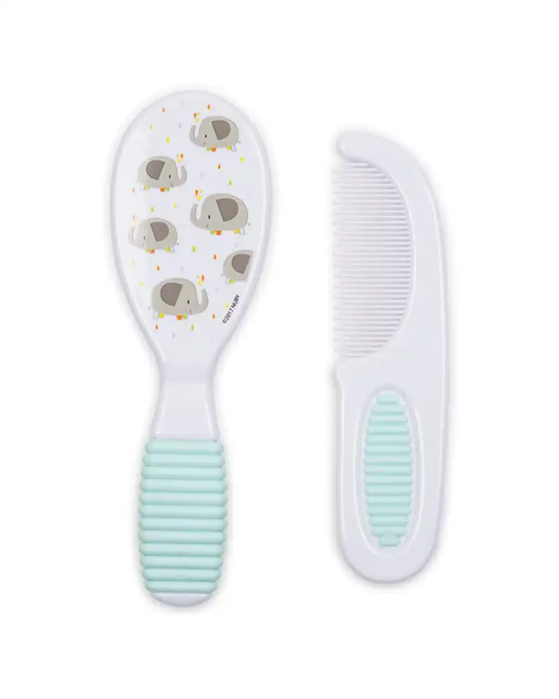 Set brosse et peigne nuby 3m bleu ciel_6549. Bienvenue chez DIAYTAR COTE D'IVOIRE - Où Chaque Objet a sa Propre Histoire. Découvrez notre sélection soigneusement choisie et choisissez des produits qui racontent le patrimoine sénégalais.