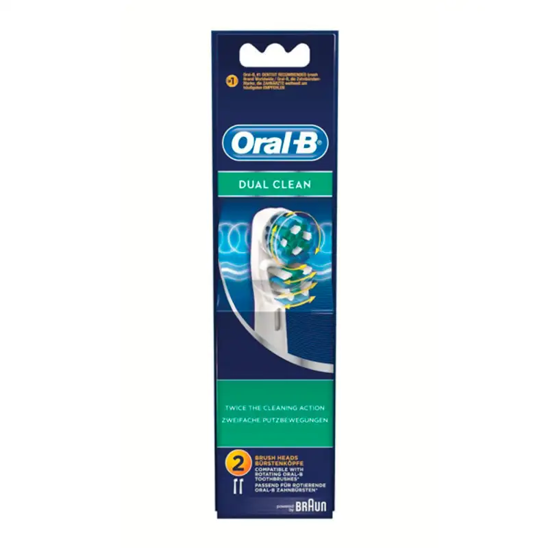 Tete de rechange dual clean oral b 2 uds_5474. Bienvenue sur DIAYTAR COTE D'IVOIRE - Votre Destination Shopping à la Côte d'Ivoireaise. Explorez notre boutique en ligne et découvrez une gamme variée de produits qui capturent l'esprit du Côte d'Ivoire.