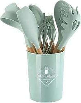 Ensemble d'ustensiles de cuisine en silicone résistant à la chaleur 12. À la recherche de bonnes affaires en ligne ? Ne cherchez plus ! DIAYTAR COTE D'IVOIRE  vous offre un vaste choix de produits discount, de la maison à l'électroménager, en passant par l'informatique et la mode. Faites-vous plaisir à des prix incroyables et découvrez notre sélection dès maintenant.