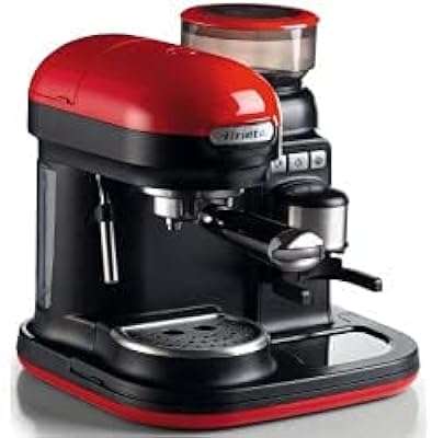 Cafetière expresso moderna 1318 avec moulin à café intégré pour grains de café. Faites des économies intelligentes avec DIAYTAR COTE D'IVOIRE  ! Découvrez notre assortiment discount de produits pour la maison, l'électroménager, l'informatique, la mode et les gadgets. Profitez de prix réduits sans compromis sur la qualité, et offrez-vous tout ce dont vous avez besoin à petit prix.