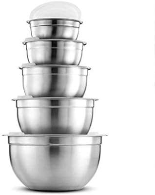 Bols à mélanger avec couvercles en plastique hermétiques paquet de 5. Dites adieu aux prix exorbitants avec DIAYTAR COTE D'IVOIRE, votre destination en ligne pour des produits discount de qualité. Du dernier cri en matière d'électroménager aux tendances de la mode à prix réduits, notre boutique en ligne propose une large gamme d'articles à des prix imbattables. Ne manquez pas nos offres spéciales qui vous permettront de réaliser d'énormes économies.