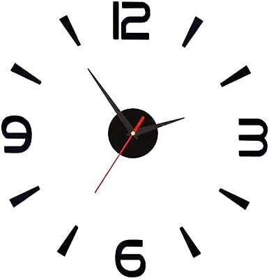 Horloge murale moderne sans cadre 3d pour la décoration du salon. DIAYTAR COTE D'IVOIRE  est votre allié pour des achats discount de qualité. Explorez notre boutique en ligne et découvrez notre gamme complète de produits pour la maison, l'électroménager, l'informatique, la mode et les gadgets, le tout à des prix avantageux qui ne sacrifient pas la qualité.