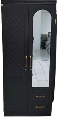 Furniture4us armoire en bois à 2 portes commode d'ingénierie avec tiroirs. DIAYTAR COTE D'IVOIRE  réinvente vos achats en ligne en vous proposant une gamme incroyablement diverse de produits à prix réduits. Parcourez notre boutique en ligne et découvrez des articles discount pour la maison, l'électroménager, l'informatique, la mode et les gadgets, tout en réalisant d'importantes économies. Offrez-vous le meilleur sans vous ruiner grâce à notre sélection soigneusement choisie pour satisfaire tous vos besoins.