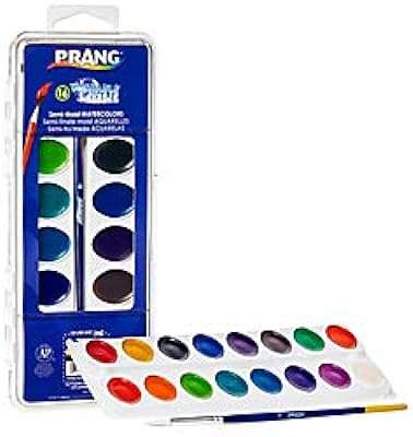 Ensemble d'aquarelles lavables prang 16 couleurs assorties avec pinceau (16016). DIAYTAR COTE D'IVOIRE, la référence en matière de bonnes affaires en ligne ! Profitez de prix imbattables sur une large sélection de produits discount, allant des articles pour la maison à l'électroménager, en passant par l'informatique et les dernières tendances mode. Ne laissez pas passer nos offres exceptionnelles et économisez dès maintenant !