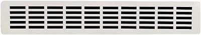 Grille d'aération en aluminium thermolaqué ral9016 pour plan de travail de cuisine. Achetez intelligemment chez DIAYTAR COTE D'IVOIRE  et profitez de notre vaste sélection de produits discount. De la décoration pour votre maison aux ustensiles de cuisine en passant par les appareils électroménagers, notre boutique en ligne généraliste vous offre la possibilité de faire des économies tout en vous procurant des produits de qualité.