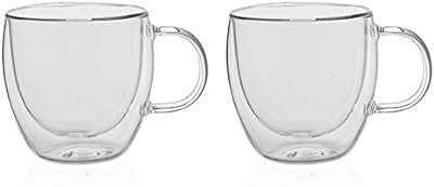 Tasse en verre borosilicaté à double paroi homes r us  . DIAYTAR COTE D'IVOIRE  : la destination incontournable pour des achats discount en ligne. Découvrez notre gamme complète de produits discount allant des indispensables de la maison aux dernières tendances en matière de gadgets et d'informatique. Faites des économies tout en obtenant des articles de qualité en un seul clic !