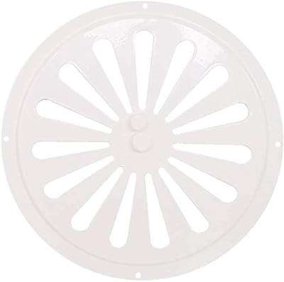 Grille de ventilation circulaire en métal blanche sortie d'air ronde en acier galvanisé avec revêtement. Découvrez DIAYTAR COTE D'IVOIRE  - votre guichet unique pour des achats discount en ligne. Que vous recherchiez des produits électroménagers, des gadgets high-tech ou des vêtements tendance, notre boutique généraliste propose une large gamme d'articles à prix réduits pour tous les budgets. Ne manquez pas les bonnes affaires chez DIAYTAR COTE D'IVOIRE  !