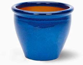 Pot en céramique à bord roulé bleu blanc vert et noir. En quête des dernières tendances en matière d'informatique à prix abordable ? DIAYTAR COTE D'IVOIRE  est là pour vous ! Explorez notre sélection d'ordinateurs portables, de tablettes et de périphériques informatiques pour trouver les produits les plus performants à des prix attractifs.