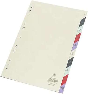 Séparateur de papier couleur anglais fis 1 10 120 g m2 format a4. Vous recherchez des cadeaux à prix abordable pour vos proches ? DIAYTAR COTE D'IVOIRE  a tout pour vous plaire. Explorez notre gamme de gadgets discount, des articles les plus insolites aux innovations technologiques les plus recherchées. Offrez des cadeaux originaux et faites des économies avec DIAYTAR COTE D'IVOIRE .