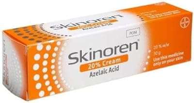 Crème blanchissante skinoren pour les problèmes d'hyperpigmentation dissolvant de taches de rousseur pour le visage. DIAYTAR COTE D'IVOIRE  est votre complice pour des achats malins. Explorez notre boutique en ligne et dénichez des affaires incroyables sur une gamme variée de produits, allant de l'informatique à la maison en passant par la mode. Optez pour des produits de qualité à prix discount, sans compromis.