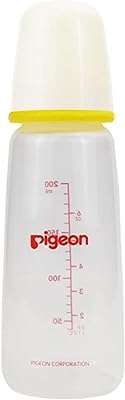 Biberon en plastique à col fin pigeon couvercle blanc tétine en silicone. DIAYTAR COTE D'IVOIRE  vous propose une expérience d'achats en ligne unique. Découvrez notre sélection de produits discount allant de la maison à l'électroménager, de l'informatique à la mode, sans oublier les gadgets les plus en vogue. Ne dépensez pas plus que nécessaire et trouvez tous vos articles préférés à des prix incroyables !