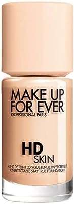 Fond de teint make up for ever hd skin 30 ml. DIAYTAR COTE D'IVOIRE  vous offre toutes les bonnes affaires sur un seul site. Découvrez notre sélection de produits discount pour la maison, l'électroménager, l'informatique et la mode. Bénéficiez de nos prix imbattables et trouvez les articles de qualité que vous recherchez, sans vous ruiner !
