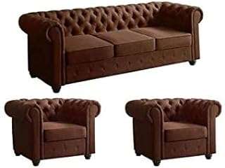 _ canapé chesterfield en peluche joyeux 5 places avec accoudoirs. Trouvez tout ce dont vous avez besoin chez DIAYTAR COTE D'IVOIRE, votre boutique en ligne discount incontournable. Avec un vaste choix d'articles pour la maison, des électroménagers aux gadgets high-tech, en passant par la mode à petits prix, nous vous offrons des opportunités d'économies tout en garantissant une satisfaction maximale.