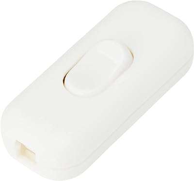 Interrupteur marche arrêt électrique en ligne pour lampe de table blanc. La boutique en ligne DIAYTAR COTE D'IVOIRE  propose une large gamme de produits discount pour répondre à tous vos besoins. Obtenez les dernières innovations technologiques, les indispensables pour votre maison et une sélection de vêtements à la mode, le tout à des prix avantageux. Parcourez notre catalogue et profitez de réductions exceptionnelles !