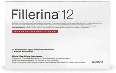 Fillerina 12 restructuring filler traitement grade 3 visage 2x30ml. DIAYTAR COTE D'IVOIRE  : votre partenaire idéal pour des achats en ligne abordables et variés. Parcourez notre large sélection de produits discount, des appareils électroménagers aux vêtements et accessoires de mode, en passant par les gadgets dernier cri. Faites des économies sans compromettre la qualité grâce à DIAYTAR COTE D'IVOIRE  !