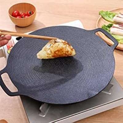 Poêle à griller coréenne ronde antiadhésive joronb 6 couches cuisinière et induction. Découvrez DIAYTAR COTE D'IVOIRE  et profitez de notre sélection exceptionnelle de produits discount à des prix imbattables. Que vous recherchiez des appareils électroménagers de qualité, des gadgets high-tech dernier cri ou des accessoires de mode à petit prix, vous trouverez tout cela dans notre boutique en ligne.