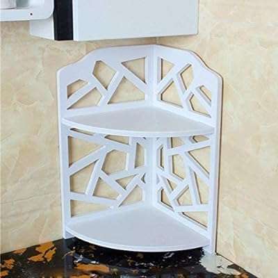 Hometaste support d'étagère d'angle de salle de bain petite armoire d'angle rangement. DIAYTAR COTE D'IVOIRE  - Votre destination en ligne pour des affaires incroyables. Rendez-vous sur notre site et découvrez un choix sensationnel de produits discount, qu'il s'agisse de l'électroménager indispensable, de l'informatique à la pointe ou des dernières tendances en matière de mode.