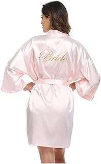 Robe kimono longue en satin pour mariage et réunion robe de mariée cadeaux de moiselle. Plongez dans l'univers de DIAYTAR COTE D'IVOIRE, votre boutique en ligne généraliste spécialisée dans les produits discount. Explorez notre large variété d'articles allant de la maison à l'électroménager, en passant par l'informatique, la mode et les gadgets, le tout à des prix défiant toute concurrence. Profitez de notre expertise en matière de bonnes affaires et réalisez des économies significatives.