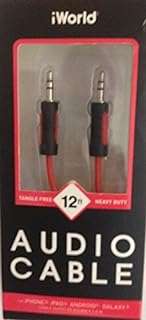 Câble audio robuste iworld sans enchevêtrement de 12 pieds. DIAYTAR COTE D'IVOIRE  est l'adresse incontournable pour tous ceux qui cherchent des produits discount en ligne. Parcourez notre site et trouvez des offres imbattables sur une grande variété de produits, des articles pour la maison aux produits high-tech en passant par les dernières tendances mode et les gadgets les plus recherchés.