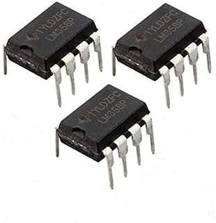 3 pièces lm358p lm358n lm358 dip-8 électroniques à puce ic double