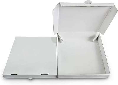 Boîte à pizza blanche 33 x cm boîtes plates carrées blanches en carton. Envie de faire des économies sans sacrifier la qualité ? Rendez-vous sur DIAYTAR COTE D'IVOIRE  ! Notre boutique en ligne généraliste vous offre un large choix de produits discount, allant des articles ménagers aux équipements électroniques, en passant par la mode et les gadgets. Faites votre shopping en toute confiance, en bénéficiant de nos prix compétitifs et de notre livraison rapide.