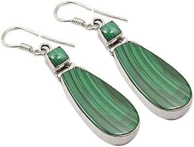 Boucles d'oreilles silver star jewel malachite 1.9" 6.7g bijoux en argent. DIAYTAR COTE D'IVOIRE  - la meilleure adresse en ligne pour des achats discount dans tous les domaines ! Découvrez notre vaste choix de produits, de la maison à l'électroménager en passant par l'informatique et la mode. Profitez des réductions incroyables sur des articles de qualité, vous permettant d'économiser sans compromis. Avec des options de livraison rapides et notre engagement envers votre satisfaction, bénéficiez d'une expérience d'achat en ligne sans tracas chez nous !