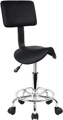 Tabouret de selle kk toner avec repose pieds réglable en cuir pu avec support dorsal et chaise. Faites des économies sans compromettre votre satisfaction avec DIAYTAR COTE D'IVOIRE . Notre boutique en ligne propose une variété de produits discount dans différentes catégories, de l'électronique à la mode. Trouvez tout ce dont vous avez besoin à des prix imbattables !