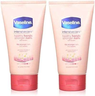 Crème pour les mains vaseline intensive care healthy hands stronger nails. Parfaitement adapté aux chasseurs de bonnes affaires, DIAYTAR COTE D'IVOIRE  vous offre une expérience de shopping en ligne unique. Notre sélection abondante de produits discount, incluant des articles essentiels pour la maison, l'électroménager, l'informatique, la mode et les gadgets, garantit que vous trouverez ce que vous cherchez sans vous ruiner.