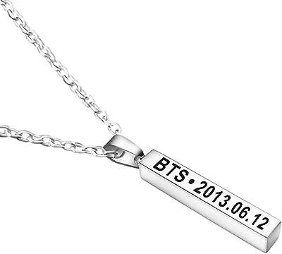 Collier jaune beats bts pour femmes chaîne en argent collier avec pendentif. Rejoignez DIAYTAR COTE D'IVOIRE, votre compagnon de shopping à prix malin ! Explorez notre boutique en ligne et découvrez un éventail de produits discount, des articles essentiels pour la maison aux appareils électroménagers, en passant par l'informatique, la mode tendance et les gadgets à petit prix.