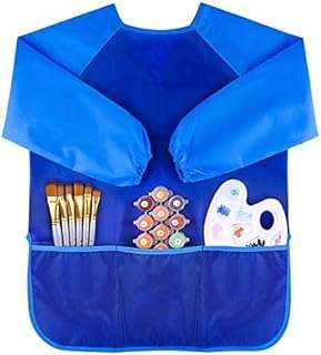 Amertier kids art smokies tablier tabliers de peinture d'artiste imperméables à manches longues pour enfants. DIAYTAR COTE D'IVOIRE  - Votre fournisseur en ligne pour des produits de qualité à des prix discount. Explorez notre boutique en ligne pour trouver des offres incroyables sur des articles allant des accessoires de mode aux appareils électroniques, en passant par les produits de jardinage et les jouets pour enfants.