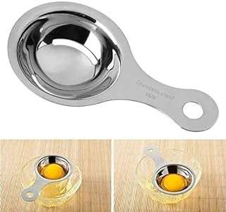 Séparateur de jaune d'œuf en acier inoxydable accessoires de cuisine entonnoir séparateur spatule pour diviser. Économisez tout en vous faisant plaisir grâce à DIAYTAR COTE D'IVOIRE, votre boutique en ligne généraliste. Notre large gamme de produits, allant de la décoration de maison aux gadgets dernier cri, en passant par la mode et l'électroménager, vous permettra de trouver ce que vous désirez à prix réduits.