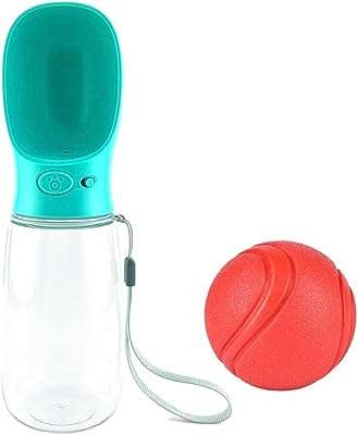 Bouteille d'eau pour chien nadinos avec balle jouet distributeur portable bouteille animaux de compagnie. DIAYTAR COTE D'IVOIRE  - Votre destination discount pour tous vos besoins. Parcourez notre collection de produits de haute qualité, allant de la maison à l'électroménager, de l'informatique à la mode, et trouvez les meilleures offres en ligne. Profitez de nos prix imbattables et faites des économies dès maintenant!