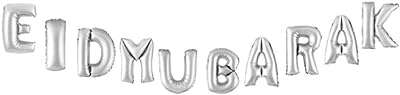 Ballons à hélium réutilisables eid mubarak argent cadeau de décoration de fête. Besoin de renouveler votre intérieur sans vous ruiner ? DIAYTAR COTE D'IVOIRE  est là pour vous offrir une vaste gamme de produits discount pour la maison, des meubles aux accessoires décoratifs en passant par les appareils électroménagers. Profitez de notre sélection de qualité à des prix incroyables et transformez votre maison sans vous soucier de votre budget.