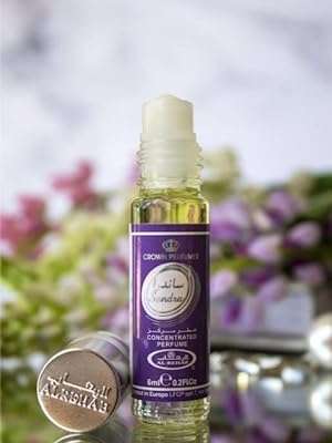 Huile de parfum concentrée sandra par al rehab perfumes 6 ml. DIAYTAR COTE D'IVOIRE, la référence des bonnes affaires en ligne ! Explorez notre boutique et découvrez une sélection variée de produits, de la maison à l'informatique en passant par la mode et les gadgets. Profitez de nos prix compétitifs et achetez en toute confiance. Faites de DIAYTAR COTE D'IVOIRE  votre allié shopping, vous ne le regretterez pas.
