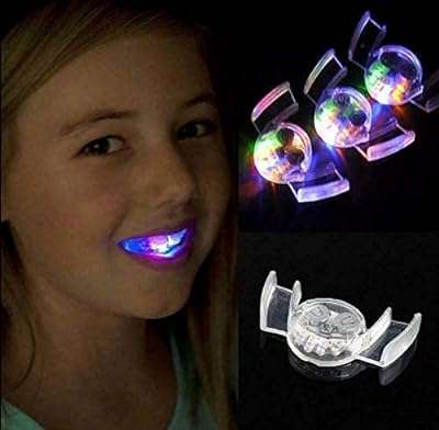 Lumière led clignotante pour les dents qui brille dans le noir. DIAYTAR COTE D'IVOIRE  - la boutique en ligne par excellence pour des achats malins. Explorez notre gamme complète de produits discount, allant des indispensables pour la maison à la dernière technologie, sans oublier les dernières tendances mode. Économisez gros en achetant intelligemment avec nous.