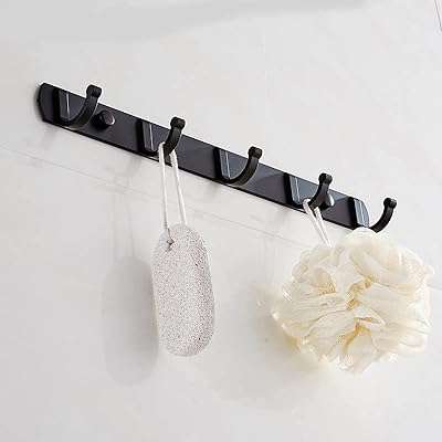Patères 5 crochets cintre de porte crochets muraux de rangement robustes pour chambre. Rencontrez les bonnes affaires chez DIAYTAR COTE D'IVOIRE – votre destination en ligne pour des produits discount pour tous les aspects de votre vie. Découvrez notre sélection variée d'articles pour la maison, allant des appareils électroménagers indispensables aux éléments décoratifs élégants. Restez connecté avec notre gamme d'appareils informatiques à prix imbattables, et ravivez votre style avec des vêtements et accessoires tendance à petit prix. Faites des économies tout en obtenant la qualité que vous méritez !