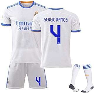 Madrid sir geo ramos 4 ensemble de maillots de football pour garçons vêtements. DIAYTAR COTE D'IVOIRE  - la boutique en ligne par excellence pour des achats malins. Explorez notre gamme complète de produits discount, allant des indispensables pour la maison à la dernière technologie, sans oublier les dernières tendances mode. Économisez gros en achetant intelligemment avec nous.