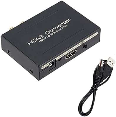 Répartiteur hdmi vers 1080p spdif optique + extracteur de convertisseur rca l r pour pc. Faites des économies sans sacrifier la qualité sur DIAYTAR COTE D'IVOIRE, votre boutique en ligne discount ultime. Découvrez notre sélection soigneusement choisie de produits dans divers domaines, allant de l'informatique à la mode, et bénéficiez de prix imbattables. Faites-vous plaisir tout en respectant votre budget chez nous.