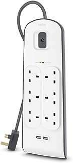 Prise d'extension de protection contre les surtensions belkin à 6 prises 6. DIAYTAR COTE D'IVOIRE  - votre source de bons plans pour tous vos besoins en matière de produits discount. Avec une gamme variée de linge de maison, d'appareils électroménagers, d'articles informatiques et bien plus encore, nous sommes votre guichet unique pour des économies substantielles. Faites vos achats en ligne en toute confiance et profitez des meilleurs prix sur le marché.