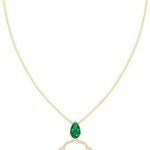 Collier pendentif émeraude et diamant en or 18 carats dubai jewel factory avec diamants. DIAYTAR COTE D'IVOIRE  - La destination en ligne pour les chasseurs de bonnes affaires ! Parcourez notre sélection incroyable de produits discount, comprenant tout, des appareils ménagers aux gadgets dernier cri. Faites des économies sans sacrifier la qualité avec DIAYTAR COTE D'IVOIRE .