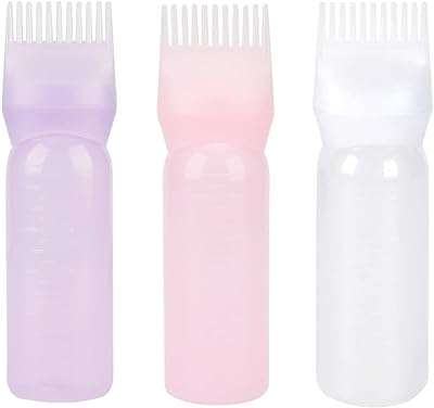 Sky touch 3 pièces bouteilles de teinture capillaire bouteille rechargeable vide avec peigne. Cherchez-vous des produits de qualité à des prix abordables ? Ne cherchez plus ! DIAYTAR COTE D'IVOIRE  propose une sélection diversifiée de produits discount allant des articles ménagers aux produits high-tech, le tout à des prix défiant toute concurrence. N'attendez plus pour faire votre shopping malin.