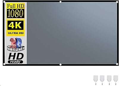 16:9 72" 120" 3d hd rideau de projection en métal anti lumière. DIAYTAR COTE D'IVOIRE, votre partenaire shopping pour des bonnes affaires au quotidien. Profitez de notre large sélection de produits de qualité à prix réduits, allant des appareils électroménagers indispensables aux dernières tendances de la mode, en passant par les gadgets high-tech et les accessoires informatiques incontournables.