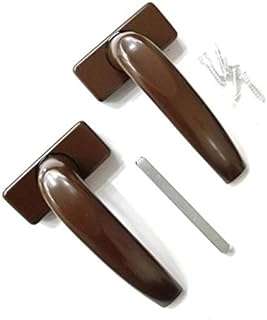 Poignée de porte en aluminium marron. Préparez-vous à économiser gros avec DIAYTAR COTE D'IVOIRE  ! Notre boutique en ligne généraliste propose une large sélection de produits discount, des indispensables de la maison aux appareils électroménagers dernier cri, en passant par l'informatique et les articles de mode tendance. Ne manquez pas nos offres exceptionnelles !