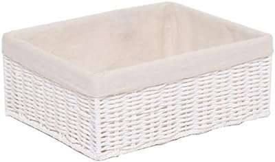 Petit panier de rangement blanc avec doublure homesmiths 28 x 20. Bienvenue chez DIAYTAR COTE D'IVOIRE, votre guichet unique pour des achats discount en ligne. Parcourez notre catalogue étendu et trouvez des articles variés, allant de l'électroménager pratique à la dernière mode, le tout à des prix imbattables. Profitez de la qualité sans compromis tout en maximisant vos économies chez nous.
