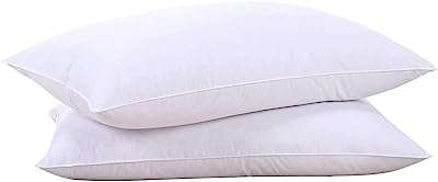 Oreillers en duvet d'oie blanche pure down® 100 % coton égyptien lot de 2. Vous cherchez des bonnes affaires en ligne ? Ne cherchez pas plus loin que DIAYTAR COTE D'IVOIRE, la boutique en ligne généraliste où vous trouverez tout à prix discount. Explorez notre sélection complète, allant de la maison à l'électroménager, de l'informatique à la mode et aux gadgets, et bénéficiez de tarifs avantageux pour tous vos achats. Réalisez des économies importantes sans compromettre la qualité avec DIAYTAR COTE D'IVOIRE .