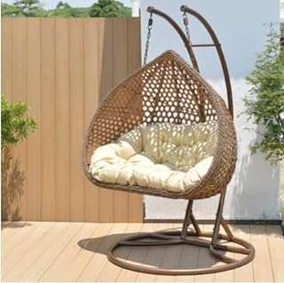 2 places confortable chaise suspendue patio extérieur hamac rotin marron. DIAYTAR COTE D'IVOIRE, la boutique en ligne discount qui révolutionne votre shopping quotidien ! Profitez de prix mini sur une large gamme de produits, de la literie aux ordinateurs en passant par les appareils électroménagers et les tendances mode. Ne manquez pas nos offres exceptionnelles pour faire de bonnes affaires !